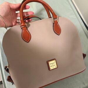 Dooney & Bourke Beige and Brown Women's Bag